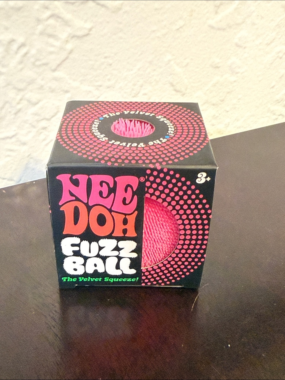 Authentic Pink Needoh Fuzz Ball